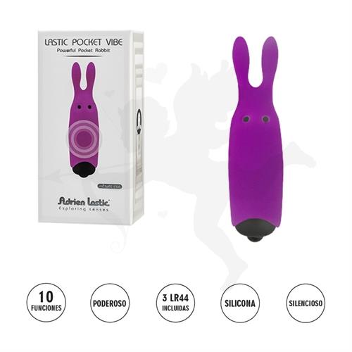 Lastic Pocket Vibe bala vibradora estimuladora de clitoris Violeta